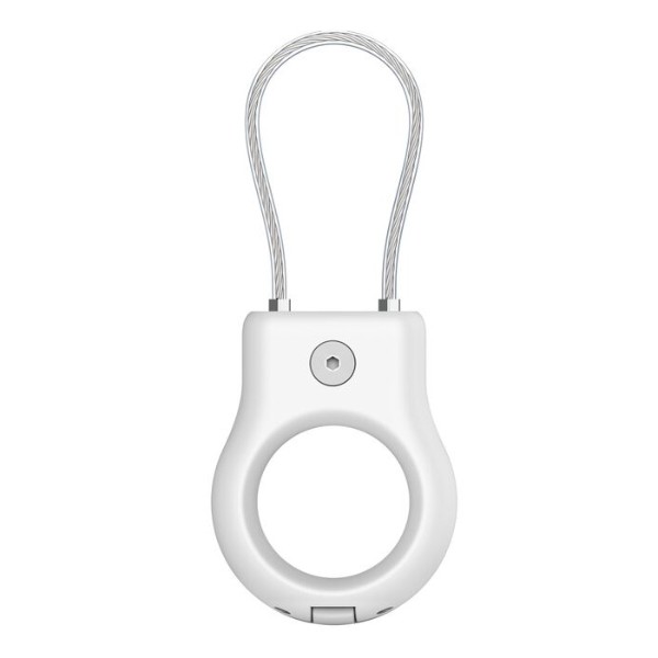 Фото - Чехол для беспроводного маяка Belkin Secure Holder with Wire Cable AirTag, White (MSC009BTWH)